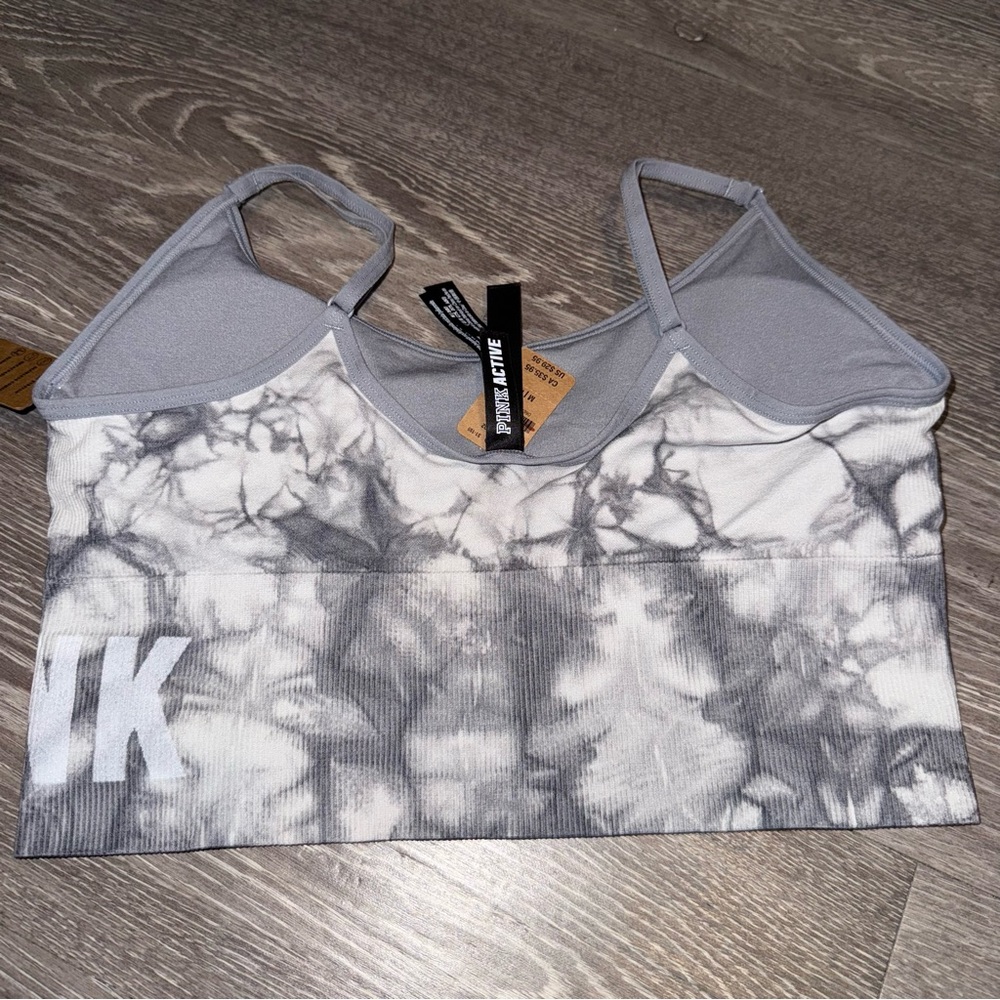 Set of 2 PINK Active Sports Bra - Size Medium - Picture 6 of 6